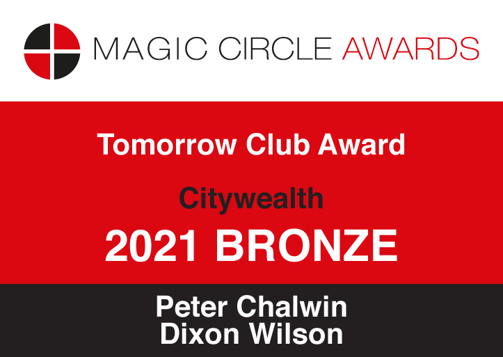 Tomorrow Club bronze prize